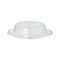 Couvercle pour barquettes à snacks &amp; bols de soupe Papstar Circulware by Havel, réutilisable, adapté au micro-ondes &amp; au lave-vaisselle, recyclable, Ø 162 x H 40 mm, PP, transparent, 12 pièces
