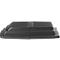 Couvercle pour benne basculante Rubbermaid Tilt Truck, 0,4 m³, avec poignées, L 1320 x l 708 x H 228 mm, noir