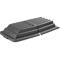 Couvercle pour benne basculante Rubbermaid Tilt Truck, 0,6 m³, avec poignées, L 1549 x l 806 x H 222 mm, noir