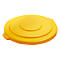 Couvercle pour conteneur 121 L Brute, rond, jaune