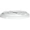 Couvercle, pour conteneur rond de 120 L, blanc