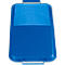 Couvercle pour poubelle de 60 litres, bleu