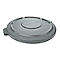 Couvercle, pour poubelle ronde Brute 166,5 L, polypropylène, gris