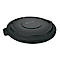 Couvercle, pour poubelle ronde Brute 166,5 L, polypropylène, noir