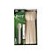 Couverts jetables Papstar Pure, cuillère, L 155 mm, biodégradable, en papier certifié FSC®, blanc, 100 pièces