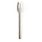 Couverts jetables Papstar Pure, fourchettes, L 155 mm, biodégradables, en papier certifié FSC®, blanc, 100 pièces