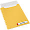 Couverture transparente Leitz® Cosy Privacy Maxi, opaque, A4, jusqu'à 150 feuilles, bord perforé pliable, étiquette d'écriture, 3 pièces, jaune