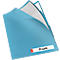 Couverture transparente Leitz® Cosy Privacy, opaque, A4, jusqu'à 40 feuilles, 3 compartiments et étiquette, 3 pièces, bleu