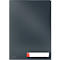 Couverture transparente Leitz® Cosy Privacy, opaque, format A4, jusqu'à 40 feuilles, avec étiquette, 3 pièces, gris