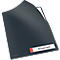 Couverture transparente Leitz® Cosy Privacy, opaque, format A4, jusqu'à 40 feuilles, avec étiquette, 3 pièces, gris