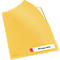 Couverture transparente Leitz® Cosy Privacy, opaque, format A4, jusqu'à 40 feuilles, avec étiquette, 3 pièces, jaune