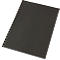 Couvertures pour perforelieuse, PP, pour page arrière, noir