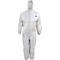 COVERTEX Schutzoverall XXXL, weiß, SMMS, PSA III, Typ 5+6, EN 13034, partikeldicht, begrenzt spritzdicht