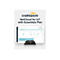 Cradlepoint IBR200 Router vor einem NetCloud-Dashboard-Hintergrund mit Text-Hinweis auf den Essentials Plan.