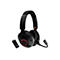 Schwarzes Creative Zen Hybrid Gaming-Headset mit rotem LED-Ring, abnehmbarem Mikrofon und USB-C-Dongle vor weißem Hintergrund.