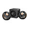 Creative Pebble X Plus - Lautsprechersystem - für PC - 2.1-Kanal - kabellos - Bluetooth