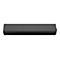 Schwarze Soundbar, rechteckige Form, Schriftzug Creative, auf weißem Hintergrund.