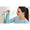 Crochet adhésif tesa Smooz, rond, fixation sans perçage, solution adhésive incluse, détachable, chromé
