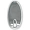 Crochet Powerstrips Large tesa, ovale, chrome