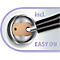 Crochet tesa Moon, fixation sans perçage, avec solution adhésive, amovible, aspect inox