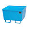 Cubeta colectora BAUER AO-1, acero, 229 l, An 800 x P 800 x Al 545 mm, azul