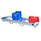 Cubeta colectora BAUER AO-4/B, acero, 280 l, An 2400 x P 800 x Al 285 mm, galvanizado