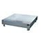 Cubeta colectora BAUER WO-4/200, acero, accesible con transpaleta, galvanizado en caliente, An 1200 x P 1200 x Al 285 mm