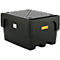 Cubeta colectora IBC, polietileno, 1100 l, 1500 kg, placa perforada de PE, accesible con transpaleta