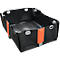 Cubeta multifuncional plegable de PVC EB0, L 500 x A 600 x H 250 mm, 75 l, para contenedores pequeños, con bolsa de transporte