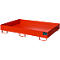 Cubeta para estantería tipo RW/RW 1800, sin rejilla, rojo RAL3000