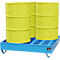 Cubeta perfilada PW conf. StawaR, para 4 barriles, 230 l, 72 kg, azul