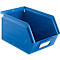 Cubo de almacenamiento abierto Schäfer Shop Select, acero, L 238 x A 149 x A 128 mm, 3,5 l, 8 kg, RAL 5015 (azul cielo)