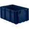 Cubo para apilar piezas pequeñas R-KLTR-KLT 6429, polipropileno, ancho 600 x fondo 400 x alto 280 mm, hasta 20 kg, azul zafiro