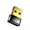 Goldener USB-Bluetooth-Adapter mit schwarzem Gehäuse und Cudy-Schriftzug vor weißem Hintergrund.