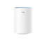 Weißer, zylindrischer Cudy Mesh-Router mit Lüftungsschlitzen oben und einem kleinen Logo-Symbol unten.