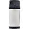 Curver Decobin Duo pedaalemmer, 2 x 23 liter, 70 % gerecycled kunststof, metaallook, B 390 x D 290 x H 720 mm, zilver/zwart