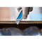 Cutter Martor Secunorm 500, retour automatique de la lame, poignée ergonomique, lame acier, profondeur de coupe 17 mm, L 143 x l 16 x H 36 mm