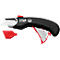 Cuttermesser WEDO PREMIUM, für Links- & Rechtshänder, ergonomisch, Klingenbreite 19 mm, Auto-Klingenrückzug, integriertes Magazin, 5 Ersatzklingen
