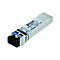 Ein silberner D-Link DEM-432XT v A1 100Base Glasfaser-Transceiver.