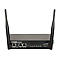 Schwarzer D-Link DIS-2650AP Industrial Access Point mit zwei Antennen und diversen Netzwerkanschlüssen.