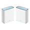 D-Link EAGLE PRO AI M32-2 - WLAN-System - (2 Router) - bis zu 510 qm - Netz 1GbE - Wi-Fi 6