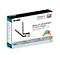 D-Link Wireless AC 1200 Dual-Band PCI Express Adapter Box, Produktbild mit Antennen.