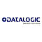 Logo Datalogic. Logo bleu avec lettrage et slogan.