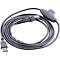 Graues USB-Kabel mit RJ45-Stecker und Steuerungseinheit.