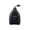 Schwarzer Barcode-Scanner mit Kabel. Aufschrift: DATALOGIC QuickScan.