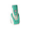 Ein Barcode-Scanner, türkis-weiß, in einer Ladestation. Oben 'DATALOGIC', Knöpfe, Bluetooth-Symbol.