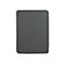 Graue Tablet-Schutzhülle. Sie hat eine rechteckige Form und einen Magnetverschluss.