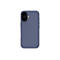 Hellblaues Smartphone-Case mit Kameraausschnitt und Knöpfen.