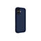 Dunkelblaues Handycase, das ein Smartphone schützt. Auf der Rückseite ist ein magnetischer Kreis angedeutet.