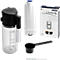 De'Longhi Zubehörset mit Milchbehälter, Wasserfilter, EcoDecalk Entkalker, Kaffeelöffel und Teststreifen.